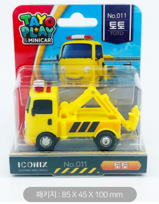 ICONIX The Little Bus TAYO PLAY & MINI CAR Plastic Model : TOTO NO