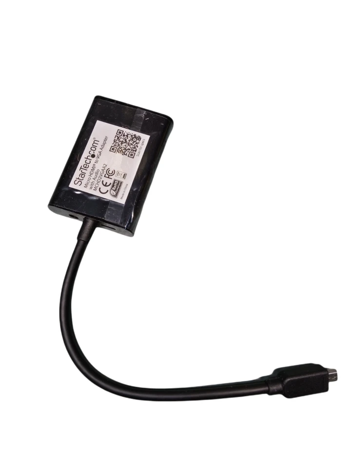 Startech Micro HDMI to VGA Adapter Converter with Audio - Image 3 of 4