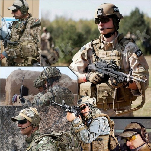 Tactical U94 PTT Headset Mic For Vertex Standard VX-231 VX131 VX230 VX231 VX261 - Afbeelding 6 van 17