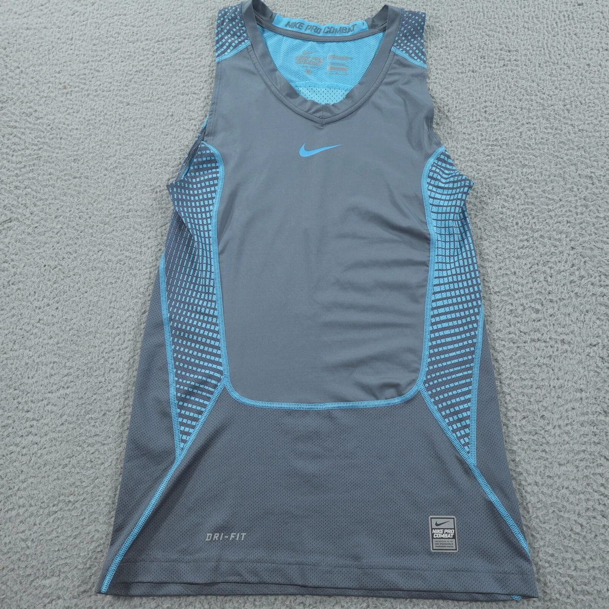 Nike Pro Combat Shirt youth Medium Boys sleeve less compression Tank Top