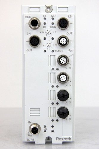 Rexroth RF-FLM BK PB M12 DI 8 M12 Buskoppler - Bild 1 von 4