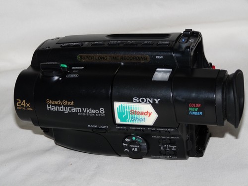 Sony CCD-TR94 8mm Video8 camera Camcorder VCR Player Video Transfer - Picture 3 of 6