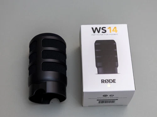 Rode WS14 Deluxe Popschutz für Podmic Schwarz