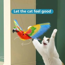 Simulation Bird Interactive Cat Toys Electric Hanging Eagle Flying Bird Cat Teas