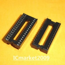 50 PCS DIP-32 32 PIN 32PIN IC Sockets Adaptor Solder Type Narrow 1.78mm New
