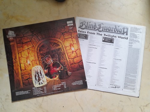 Blind Guardian Tales from the Twilight World *1990 German 1st Press + Inner* - Picture 2 of 4
