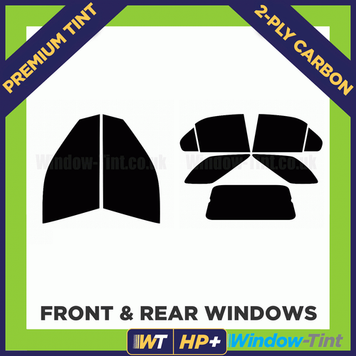 For Honda Civic Estate 96-01 Carbon Pre Cut Window Tint Full Premium 2-ply HP+ - Picture 2 of 10