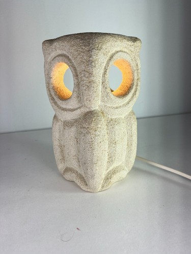 Lamp Tormos Pierre Sculpture Owl Owl France 1960/70