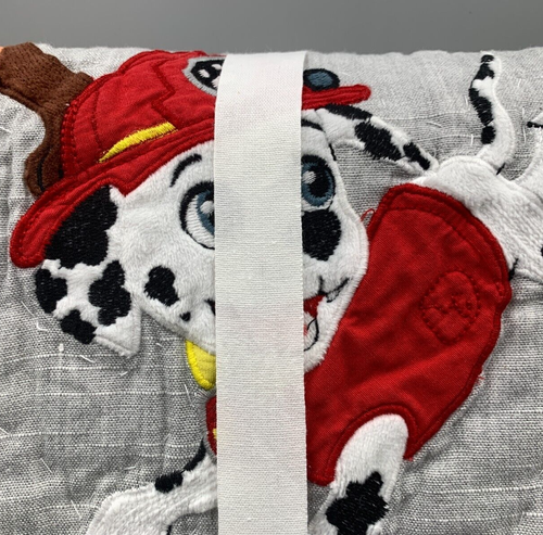Pottery Barn Kids Nickelodeon Paw Patrol Quilt Gray Toddler 36 x 50 in #A1G - Picture 7 of 9