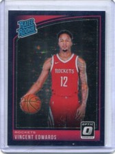 2018-19 Optic - VINCENT EDWARDS - Purple Stars Rated Rookie  HOUSTON ROCKETS /13