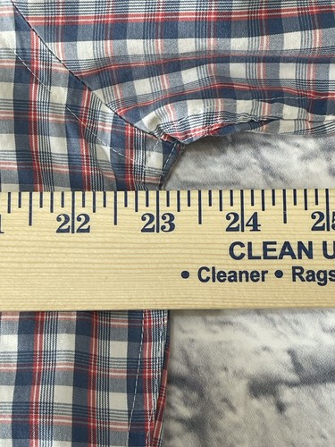 Camisa Southern Tide Para Hombre Talla M Roja A Cuadros Calce Clásico Algodón Manga Larga Botón - Imagen 6 de 6
