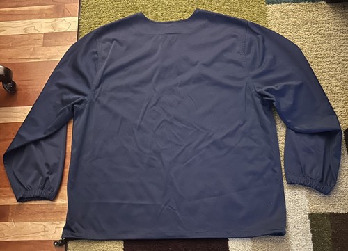 Rare VINTAGE REEBOK Authentic WINNIPEG BLUE BOMBERS Stitched SIDELINE JACKET XL - Picture 3 of 4