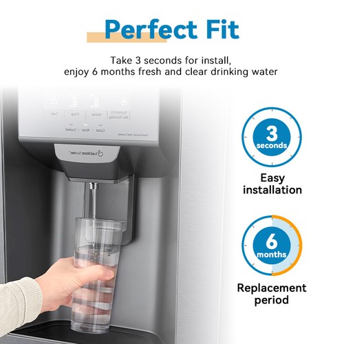 1-8X For PurePour PWF-1 Filter Frigidaire FPPWFU01 Water&Ice Filter Refrigerator - Picture 5 of 29