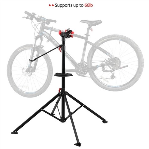 Adjustable Bike Repair Stand Quick Release for Home Bicycle Mechanic Black - Picture 7 of 11