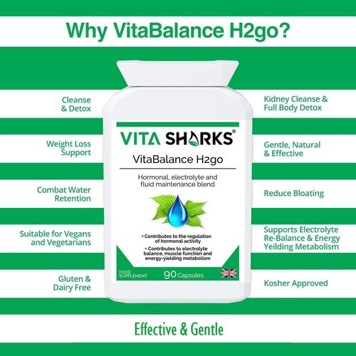 VitaBalance H2go Sanftes & Natürliches Management für flüssige & überschüssige Wasserretention - Bild 3 von 10