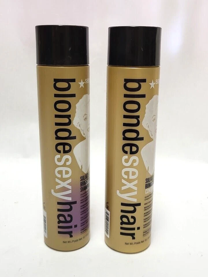 Sexy Hair Blonde Sexy Bombshell Blond Violet Shampoo & Conditioner 10.1 oz Duo - Image 2 of 4