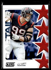 2019 Score #C-8 J.J. Watt Captains Near mint or better