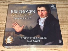 Beethoven Symphonies Nos.1-5 JORDI SAVALL ALIAVOX Triple SACD NEW SEALED
