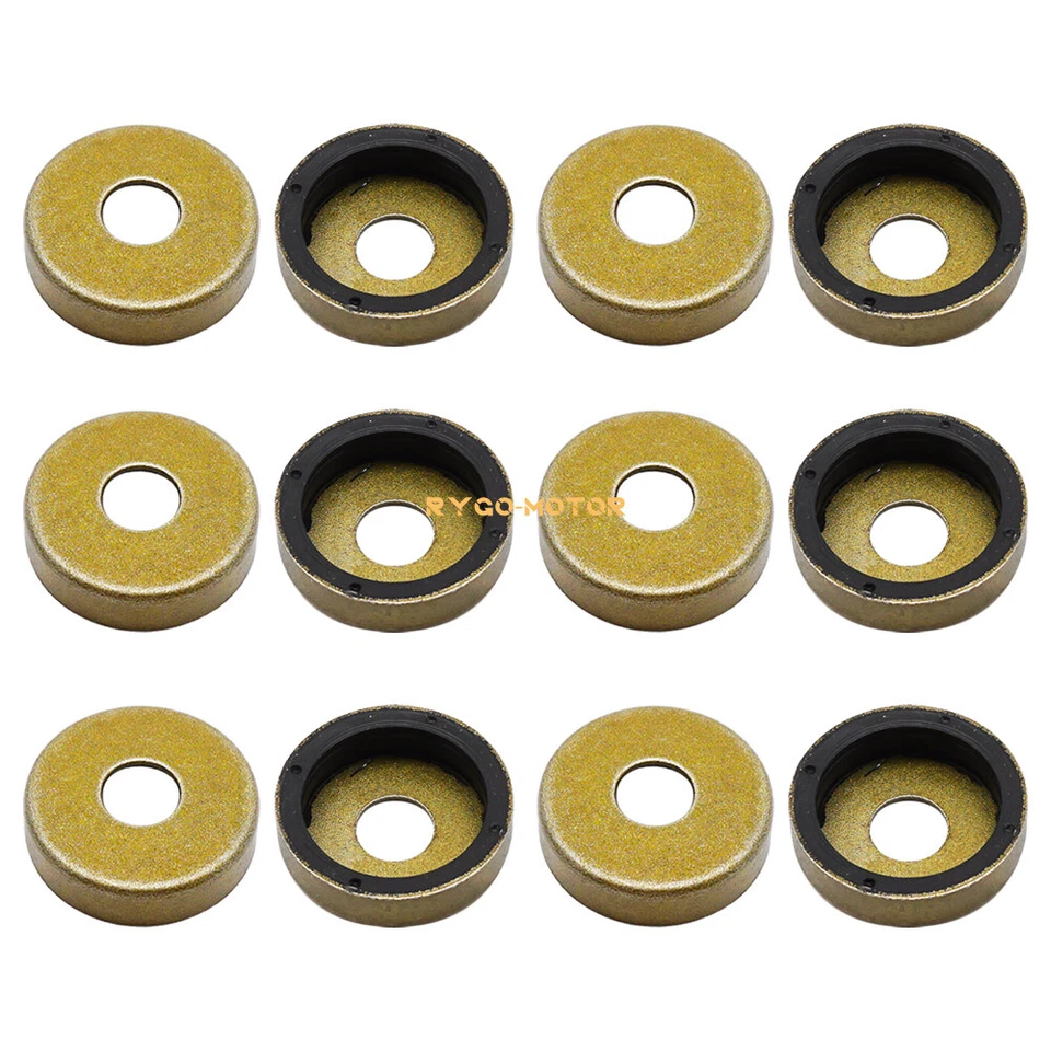 Tapas de sellado de cubierta antipolvo de brazo A 12 piezas para Yamaha YFZ450/YFZ450R/YFZ450X 2004-2022 Foto 3 de 4