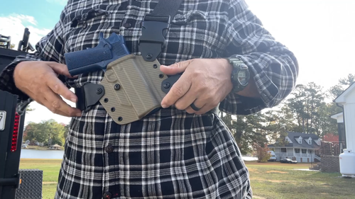 Kydex Chest Holster Chest Rig Biggest Sale of the YEAR - Video 1 of 1