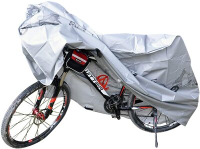 Universal Bicycle Cover Waterproof Bike Moped Scooter Sheet UV Weather Shelter !