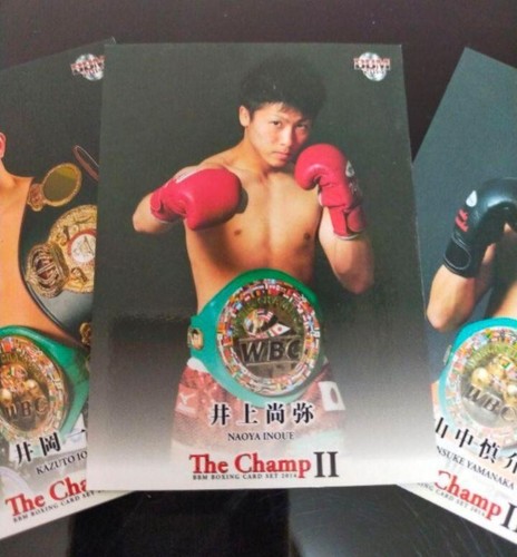 Naoya Inoue BBM 2014 The Champ II RC Rookie card First Card Good Condition - Picture 3 of 5