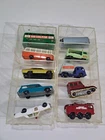 10 Vintage Lesney Matchbox Diecast w/Display Case (Studebaker Opel Galaxy Tippax