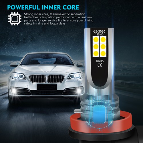 Para Dodge Challenger 2015-2021 Bombillas LED haz alto/bajo + Kit de luces antiniebla - Imagen 16 de 16