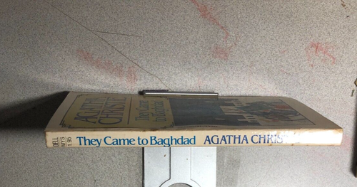 THEY CAME TO BAGHDAD by Agatha Christie (1980) Dell paperback - Picture 3 of 3