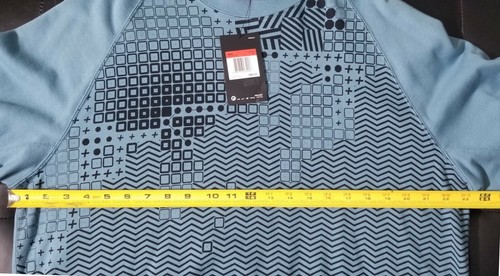SZ LARGEš„ Nike International Crew Sport Sweatshirt Men's Blue Fleece 831103-055 - Picture 6 of 7