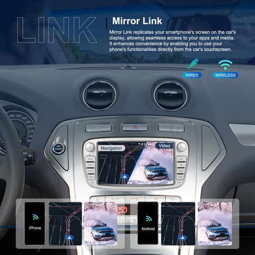Für Ford Mondeo MK4 2008 2009 2010 2011 Android 15 Autoradio Carplay GPS 2+64GB - Bild 14 von 24