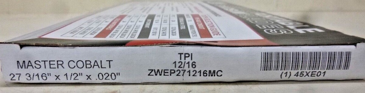 NEW MORSE Band Saw Blade, 27 3/16 NEW MORSE Band Saw Blade, 27 3/16