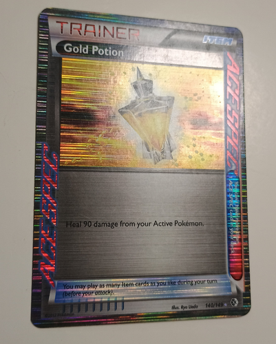 Gold Potion - 140/149 Boundaries Crossed Holo Rare Ace -NM/LP- POKEMON TCG - Picture 5 of 5