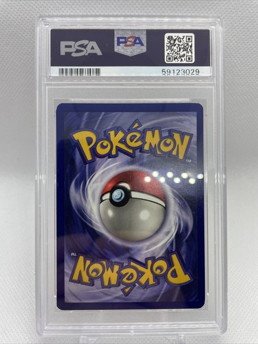 1999 Pokemon Unlimited Jungle 51/64 Eevee PSA 7 - Picture 2 of 2