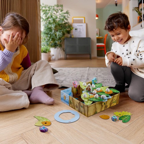HABA Teetering Treetops Stacking Game: Perfect Dexterity Board Game for Kids - Picture 3 of 8