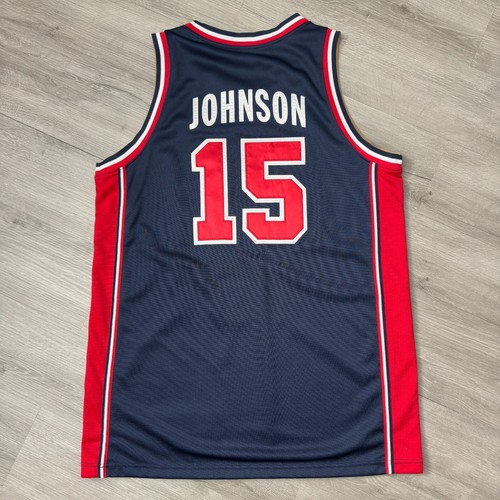 Authentic MAGIC JOHNSON 1992 Dream Team Jersey Large 44 Nike Throwback Lakers - Picture 3 of 10