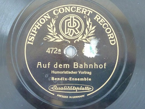 Bendix-Ensemble - Humor. Vortrag, Auf dem Bahnhof / Moderne Dienstboten - Picture 2 of 3