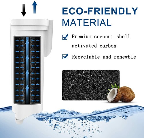 2 PACK FINVIE Fin-54 Ice maker water filter replacement for P4INKFILTR - Picture 5 of 5