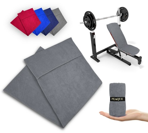 FITNESS-HANDTUCH aus Mikrofaser-Frottee - Training Sporthandtuch Gym Fitness - Bild 1 von 46