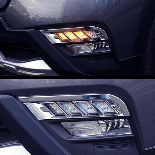 LED Daytime Running Light DRL Fog Lamp Turn Signal p For Nissan Kicks 2016-2020 - Bild 4 von 7