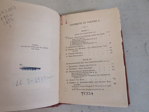 History of Friedrich II of Prussia in 9 Volumes ~ Thomas Carlyle, 1873 - Foto 5 di 11