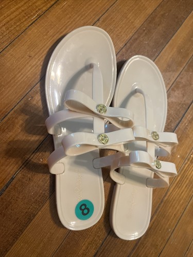 New Lilly Pulitzer Women’s Sandals, Size 8, Beige - Picture 4 of 5