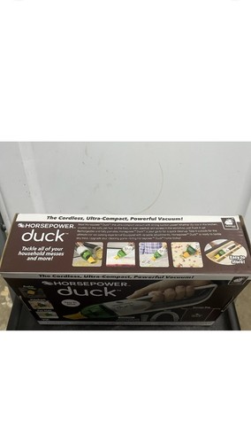 New Horsepower Duck Cordless Vacuum, Ultra-Powerful, Compact, AS-SEEN-ON-TV - Picture 2 of 2