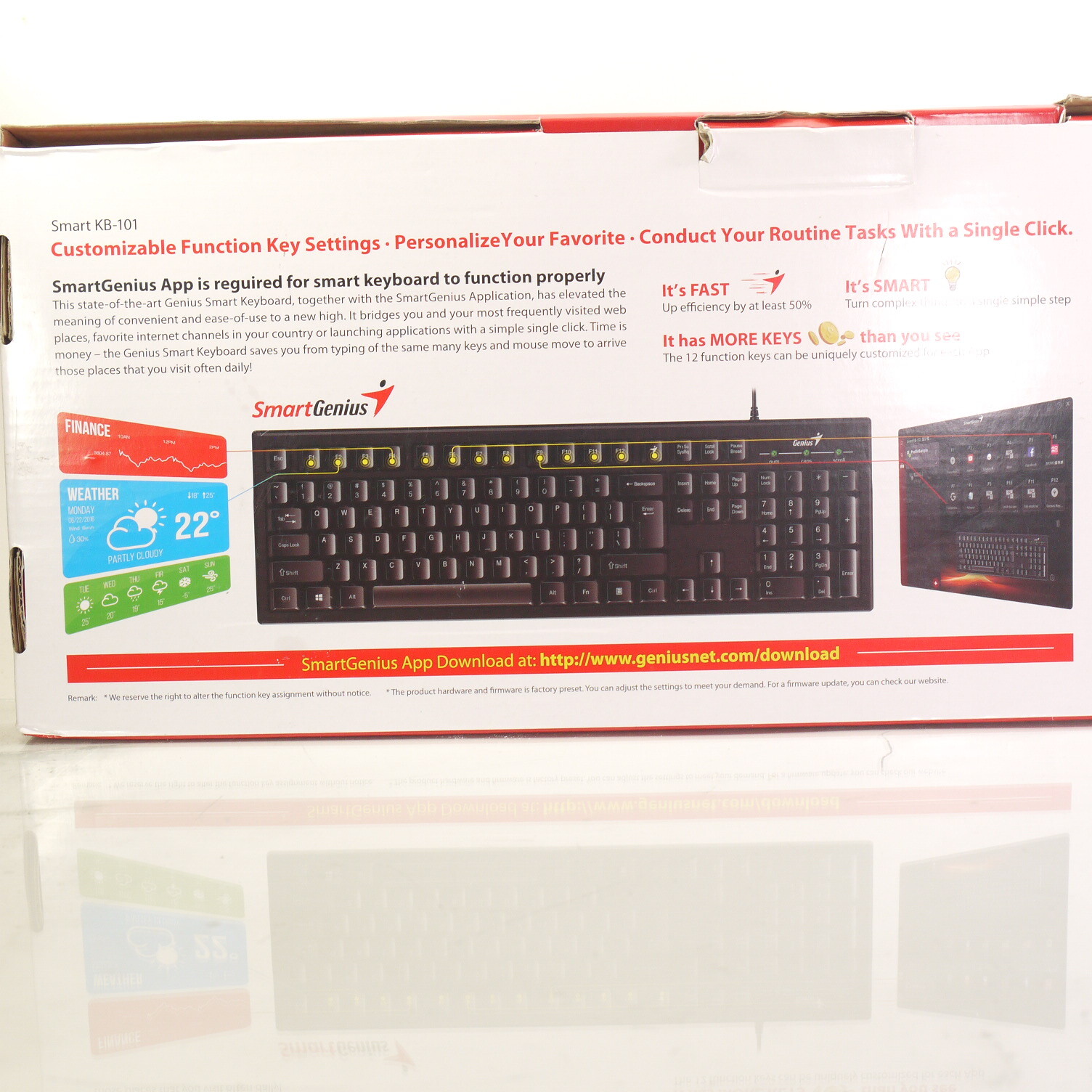 GENIOUS WIRED SMART KEY BOARD MOEL SMART KB-101