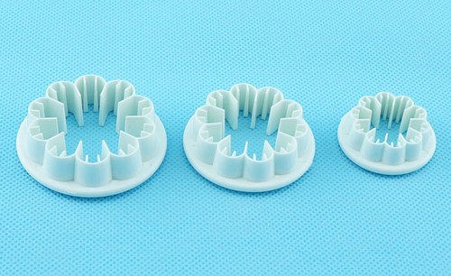 Blumenkelch Ausstecher x3 Blütenblätter Stiefmütterchen Nelken Fondant Glasur Cupcake Dekoration - Bild 9 von 9