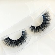   Natural Fashion Mink Eyelashes Wispy Cross Long Thick Soft Fake Eye Lashes