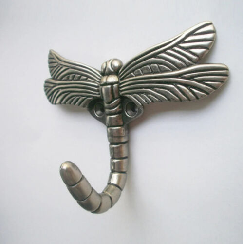 Retro Style Dragonfly Hooks Decorative Hooks Wall Hook Coat Hangers Rack Hooks - Picture 2 of 8