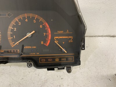 1985-1986 Nissan 300ZX Analog Speedometer Cluster Dual Trip