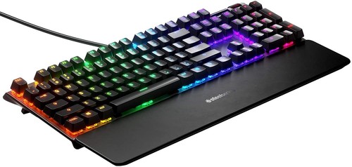 SteelSeries Apex 7 Mechanische Gaming-Tastatur OLED Brown Switch US QWERTY Layou - Bild 4 von 7