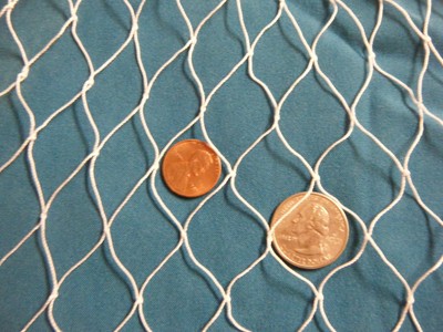Authentic Used Fishing Net ~ 20/' x 40/' ~ Commercial Fish Netting ~Nautical Decor